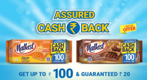 Malkist Biscuit Cashback